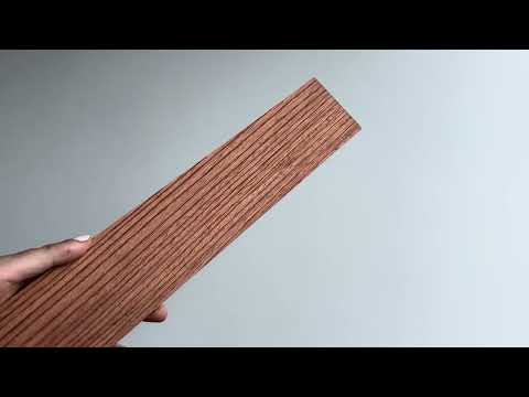 Red Zebrawood 1/4" wood thin