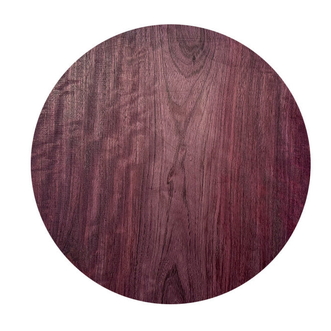 Purpleheart Platter Blank - One of a Kind