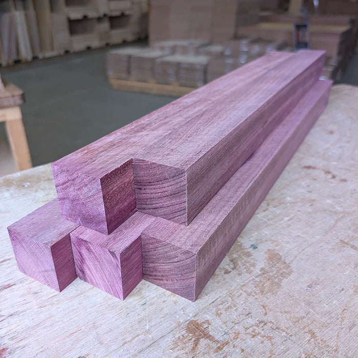 Purpleheart Turning Square