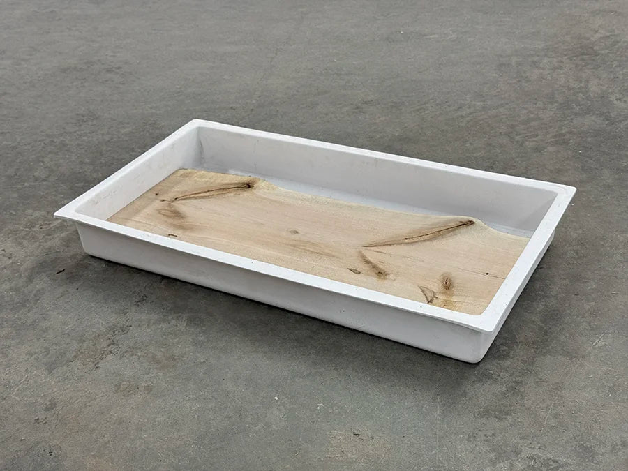 rectangular reusable mold for epoxy pours