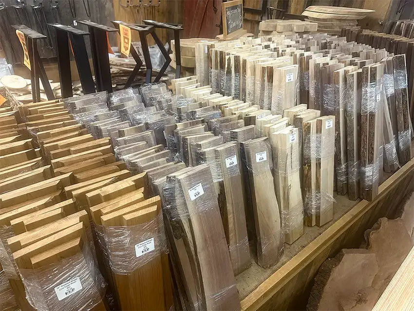 River sets for woodworking