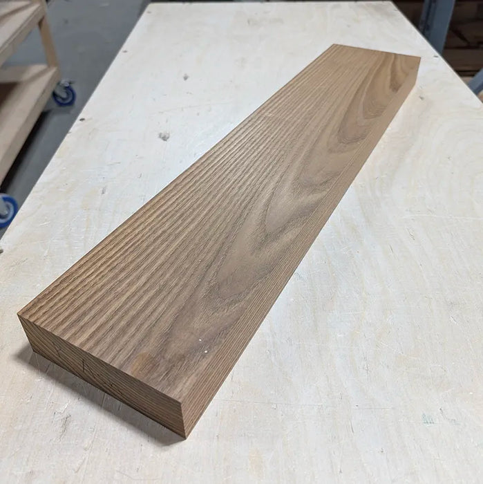 roasted ash s4s thick available for shipping