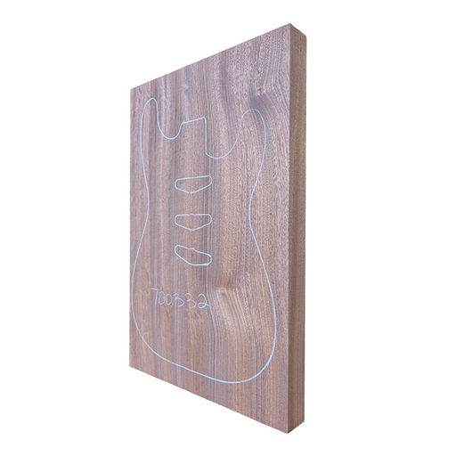 High quality sapele guitar body blank used to make unique custom guitars.