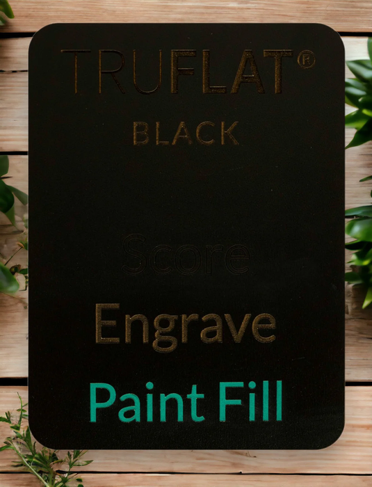 TruFlat Black Plywood cut examples