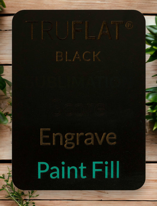 TruFlat® Black Plywood with sublimation