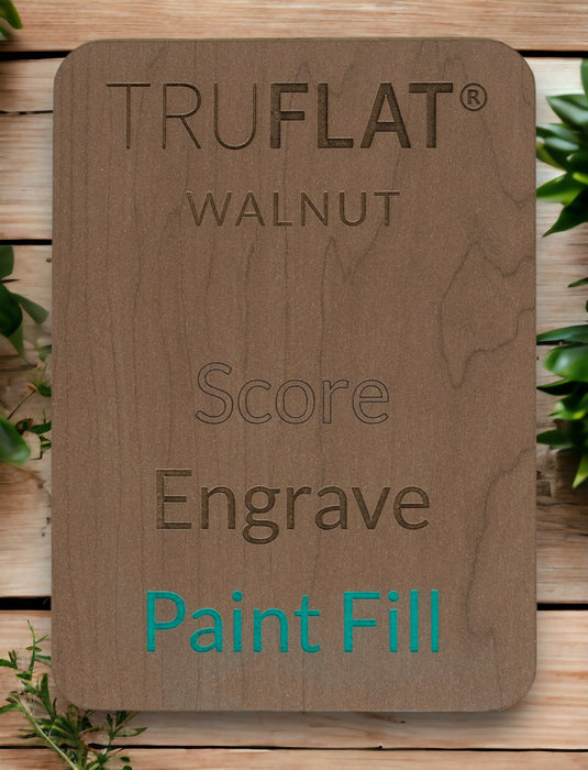 TruFlat® Walnut Plywood spec sheet
