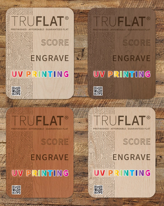TruFlat Wood Pack Spec Sheet