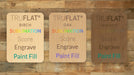 TruFlat Wood Pack showing sublimation