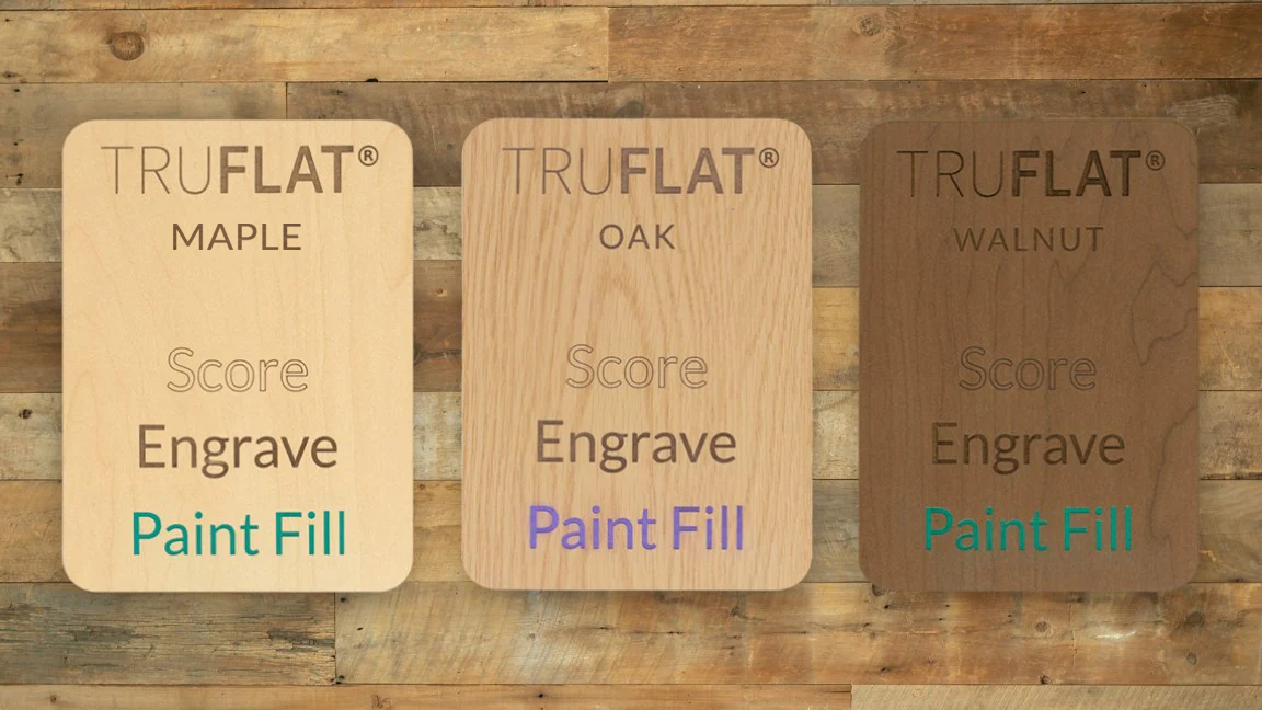 TruFlat® Wood Pack