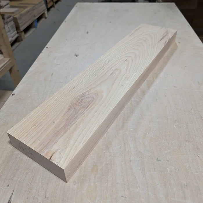 white ash s4s thick available for shipping