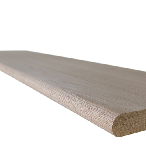 white oak stair tread