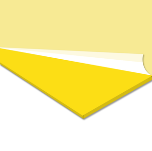Yellow Acrylic Sheets for laser cutting
