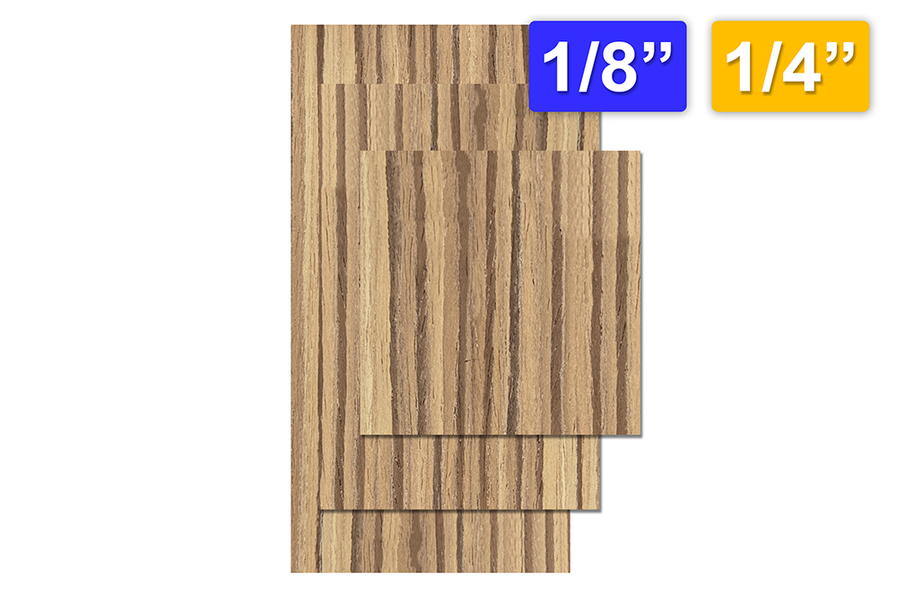 Zebrawood Craft Plywood — KJP Select Hardwoods