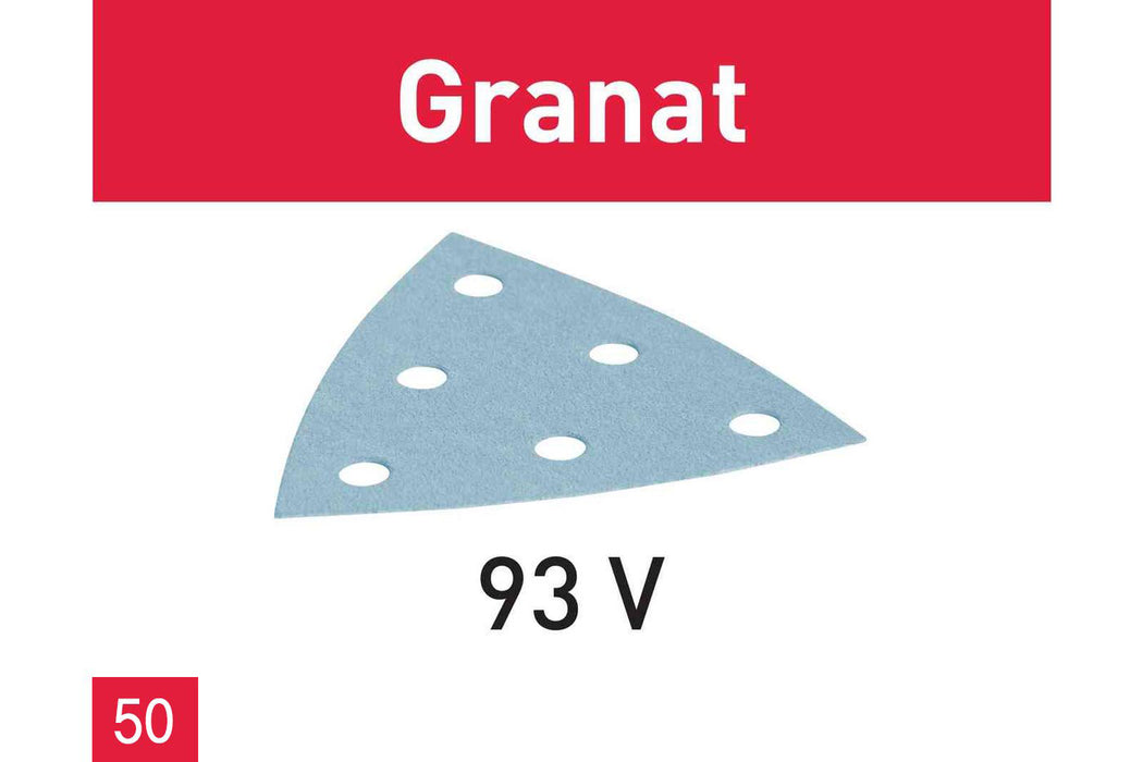 RO 90 - 93V Granat Abrasives (50 Pack)