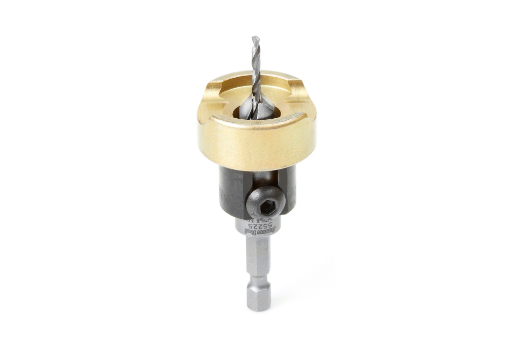 Amana Drill Bit with Countersink and Depth Stop — KJP Select Hardwoods