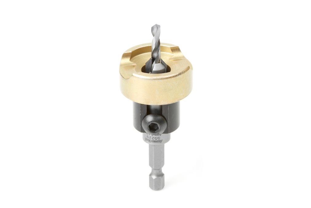 Amana - Drill Bit with Countersink and Depth Stop