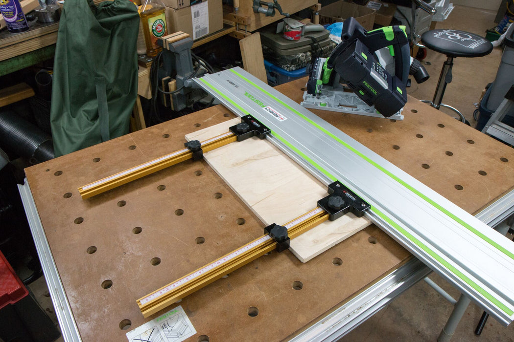 Parallel Guide System for Festool and Makita Track Saw Guide Rail (Wit –  Seneca Woodworking