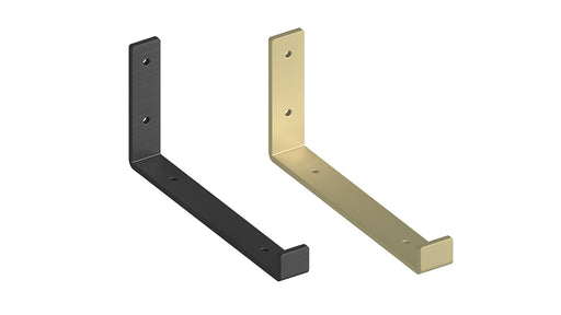 Steel shelf brackets for floating shelves 