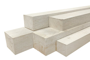 Exotic Wood Zone Set of 4, Basswood Carving Blocks/turning Blocks