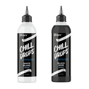 Chill drops for epoxy - opaque