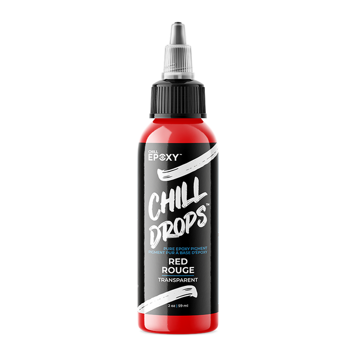 Chill drops - Red transparent