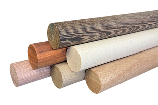 Hygloss Wood Dowels, 1/2, 25/Pack, 2 Packs (HYG84122-2)