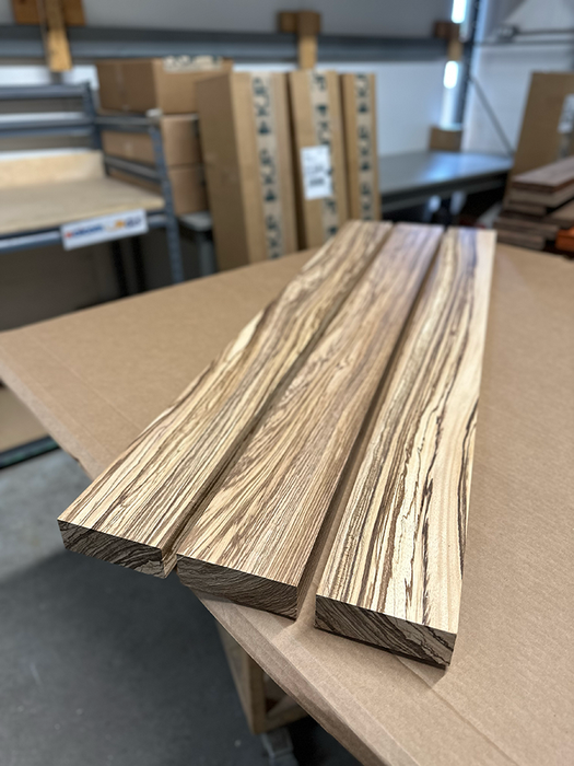 Dressed Zebrawood lumber for sale