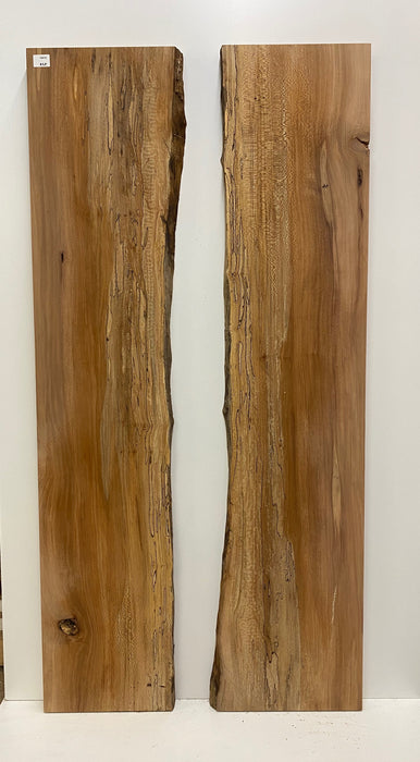 Spalted Sycamore River Table Set - 2" x 36" x 73"