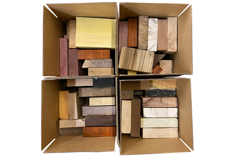 8/4 Mixed Hardwood Project Box