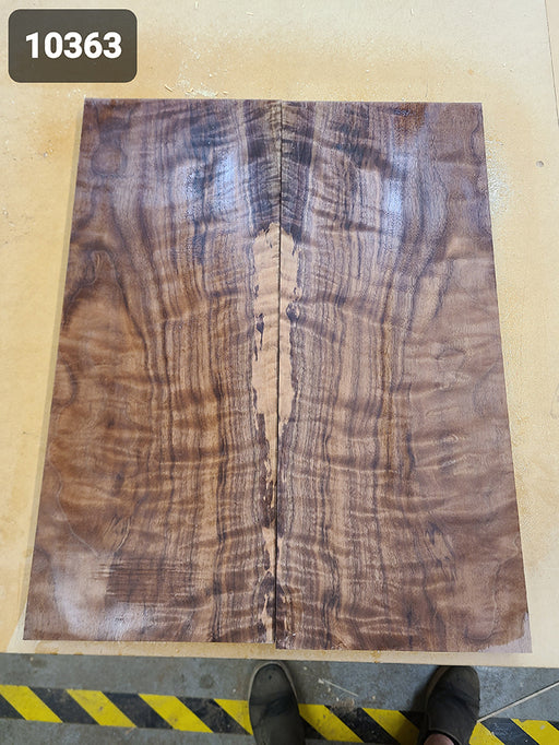 Curly Walnut Guitar Top