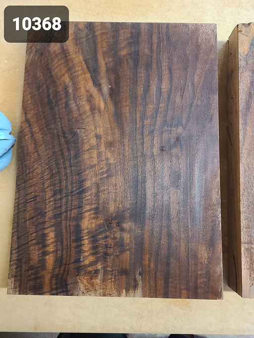 Curly Claro Walnut Guitar Body