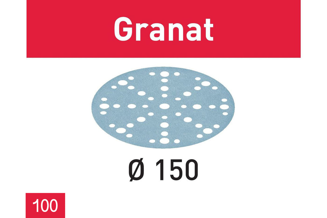150mm Granat Abrasives (100 Pack)