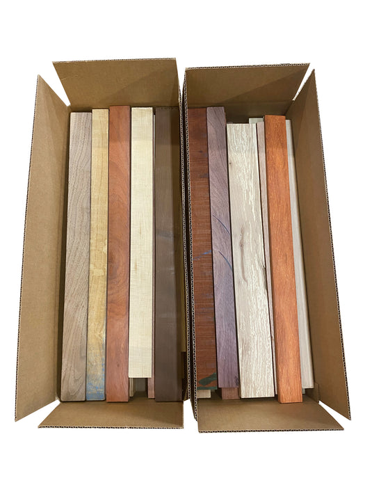 Mixed Hardwood Strips Project Box