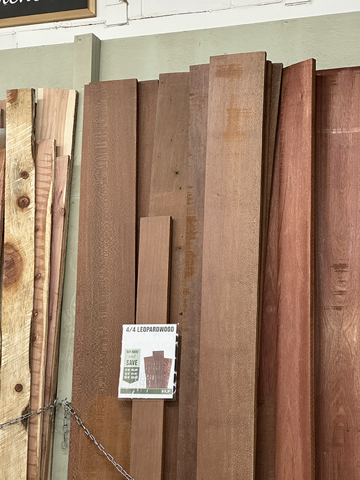 Leopardwood Lumber