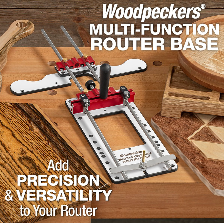 Woodpeckers MultiFunction Router Base — KJP Select Hardwoods