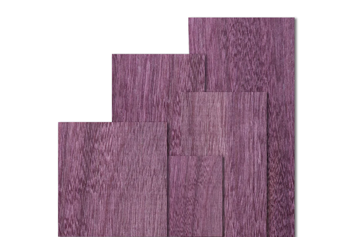 Purpleheart Rough Cut Lumber Pack