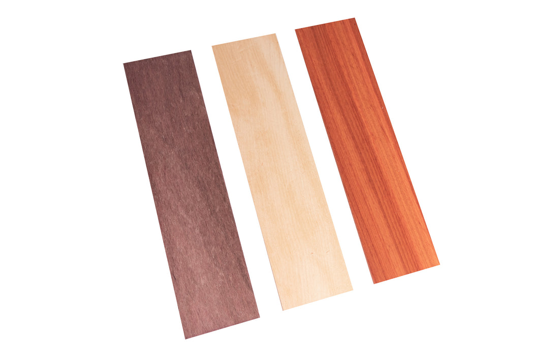 Exotic Wood Thins Pack (3 x 12")