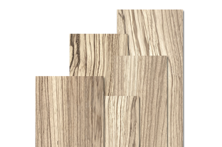 Zebrawood Rough Cut Lumber Pack